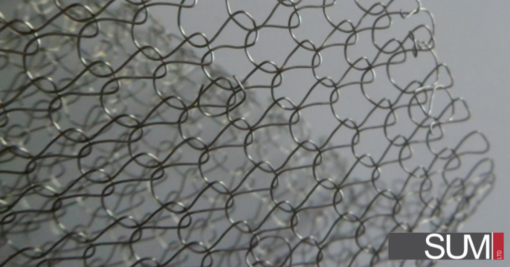 Stainless Steel Mesh - Source: https://www.knittedwiremesh.net/